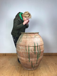 XL Spanish Teracotta Olive Jar