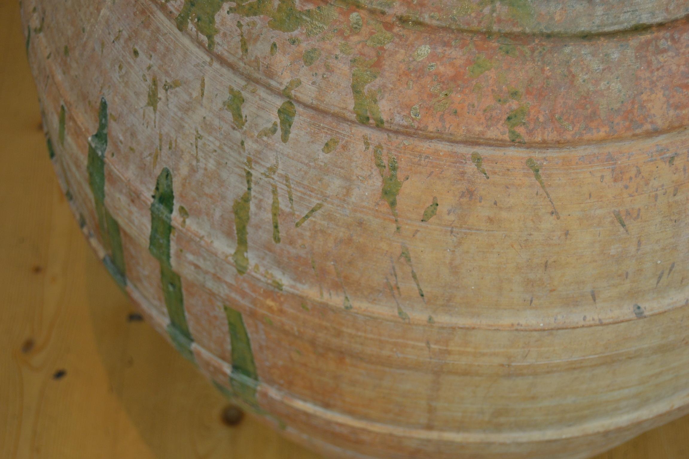 XL Spanisches Olivenglas aus Terrakotta im Zustand „Gut“ in Antwerp, BE