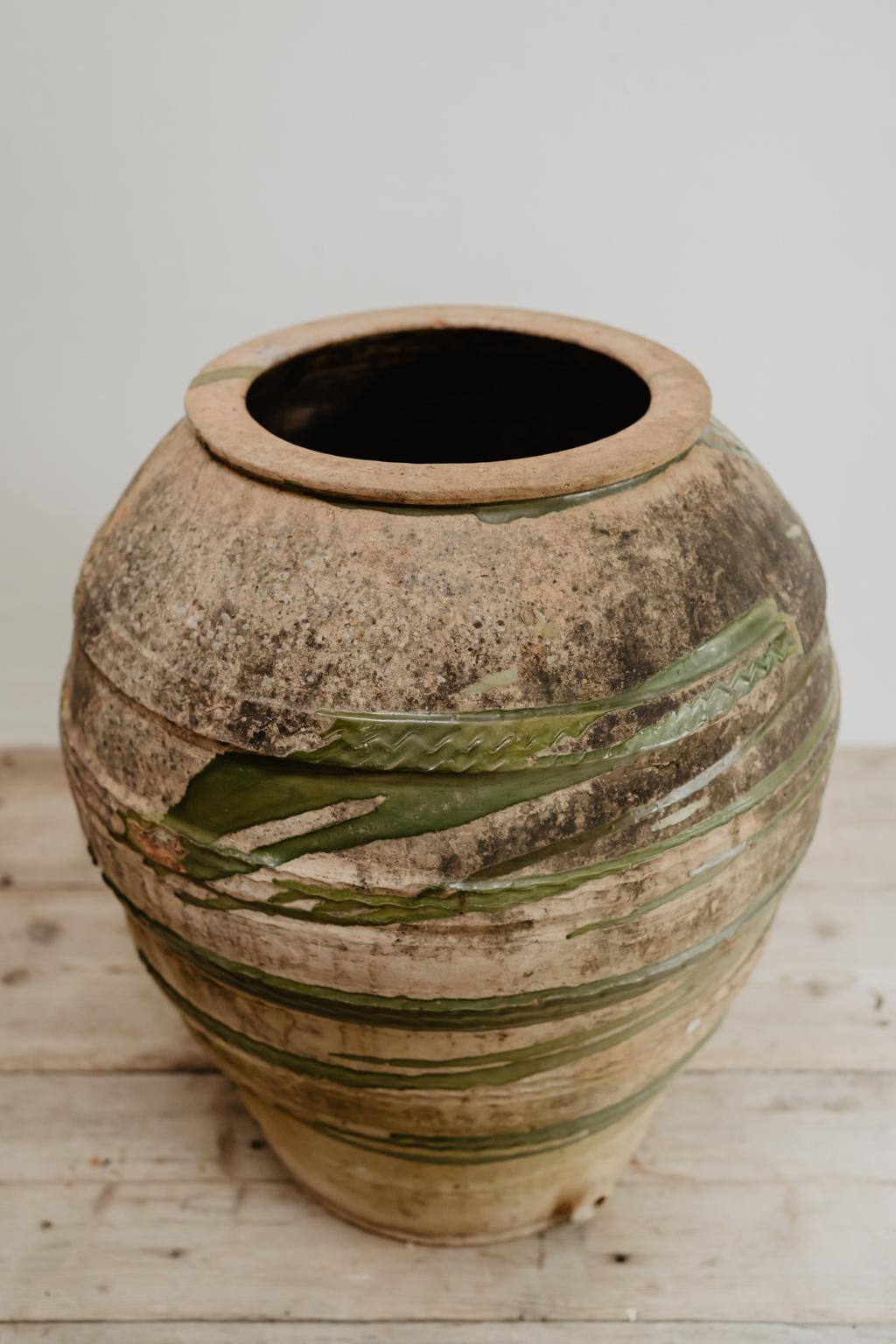 large olive jar