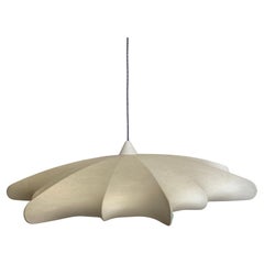 XL Star-shaped Cocoon Pendant Light, Mid-Century Modern, '60s style