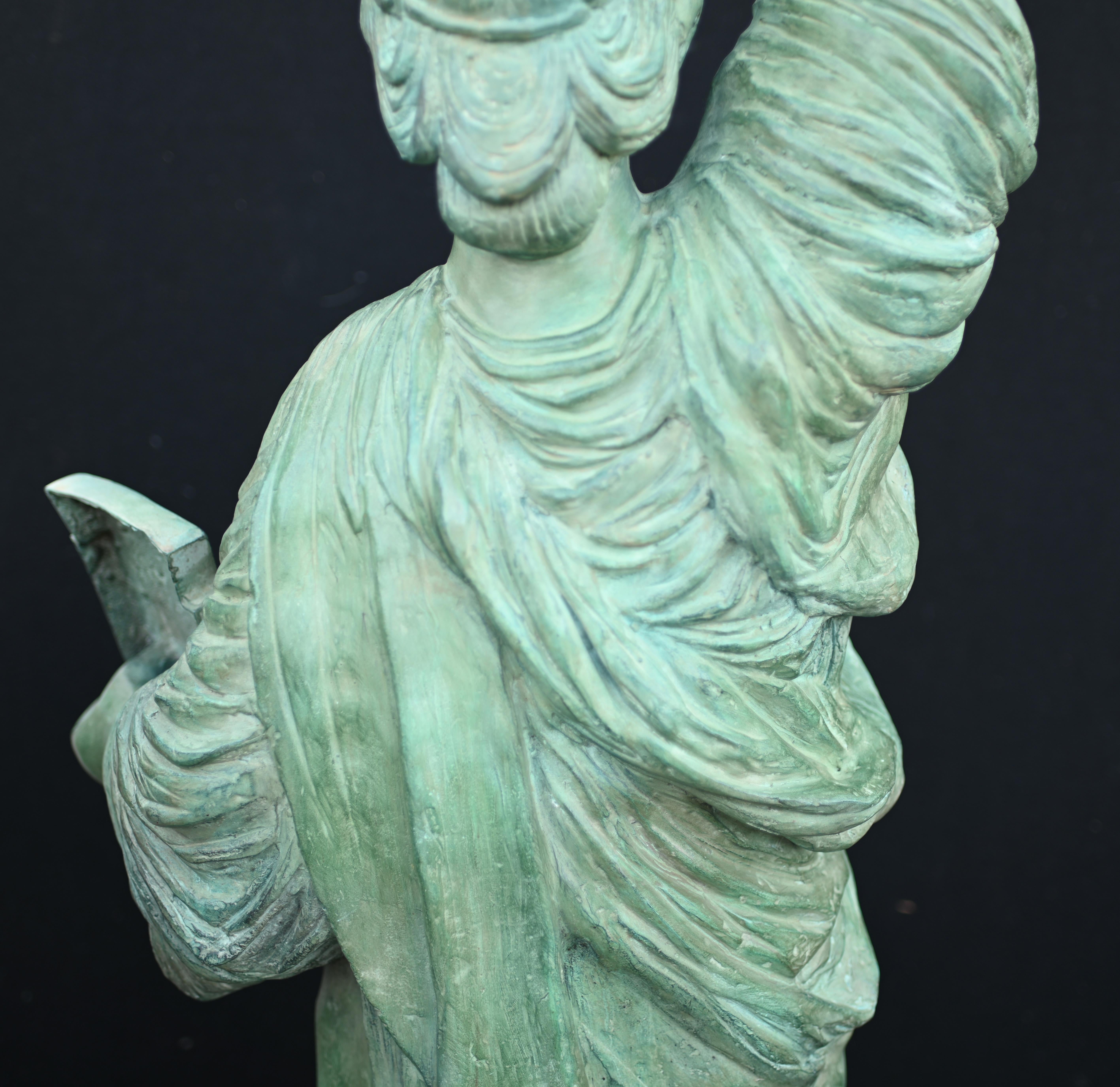 Lampada XL Statua della Libertà in bronzo New York in vendita 5