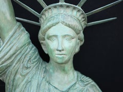 XL Statue of Liberty Bronze Statue New York Lamp