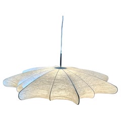 XL Sunburst Cocoon Pendant Light, Mid-Century Modern, '60s style