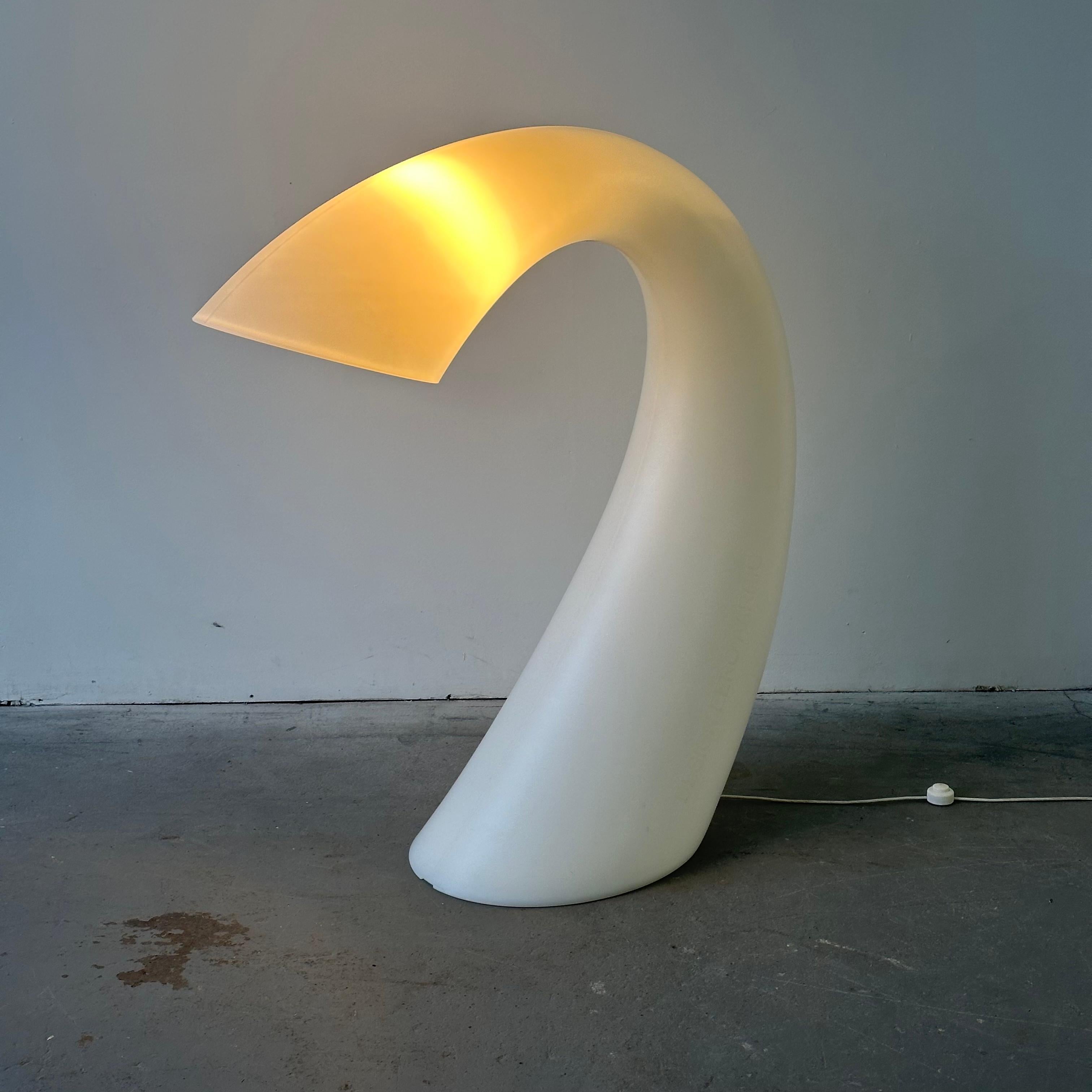 Mid-Century Modern XL Swan Lamp by Eero Aarnio