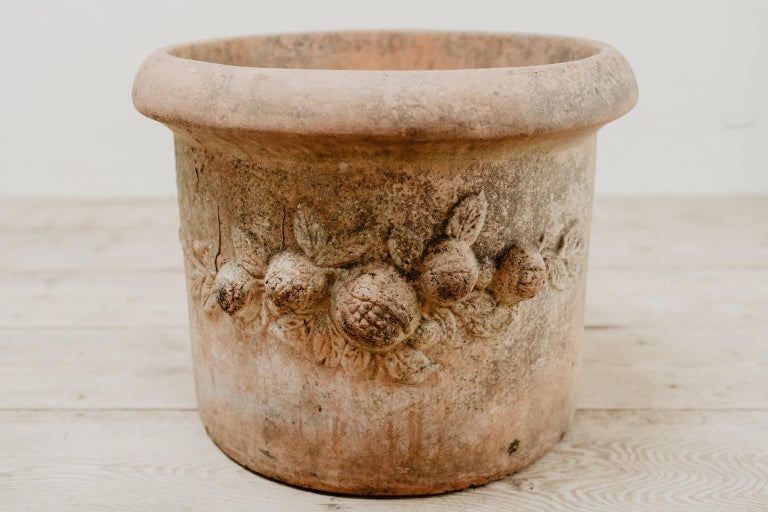 Extra Large Terracotta Planter/Jardinière at 1stDibs