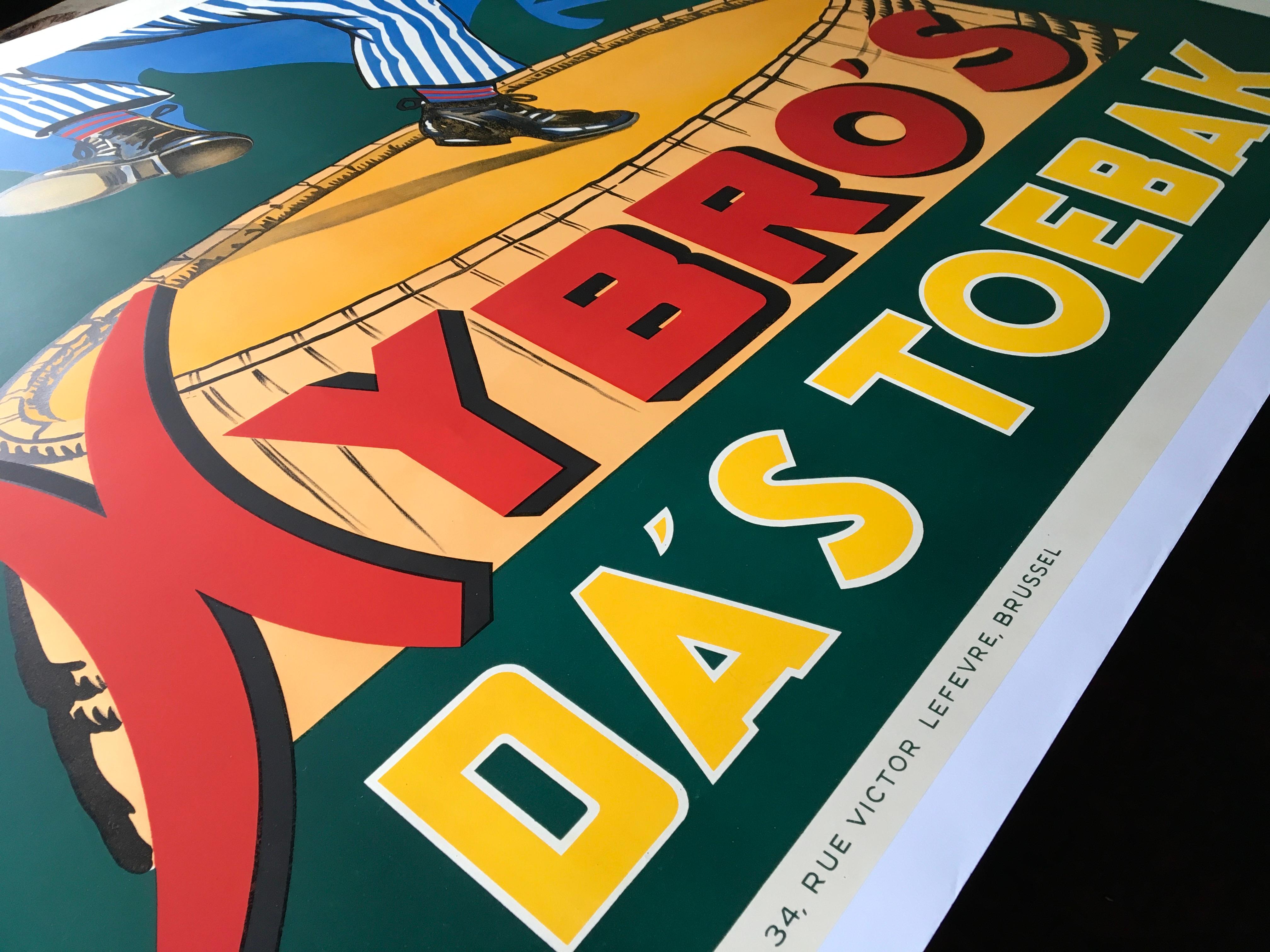 XL Tobacco Poster Nybro's Toebak For Sale 11