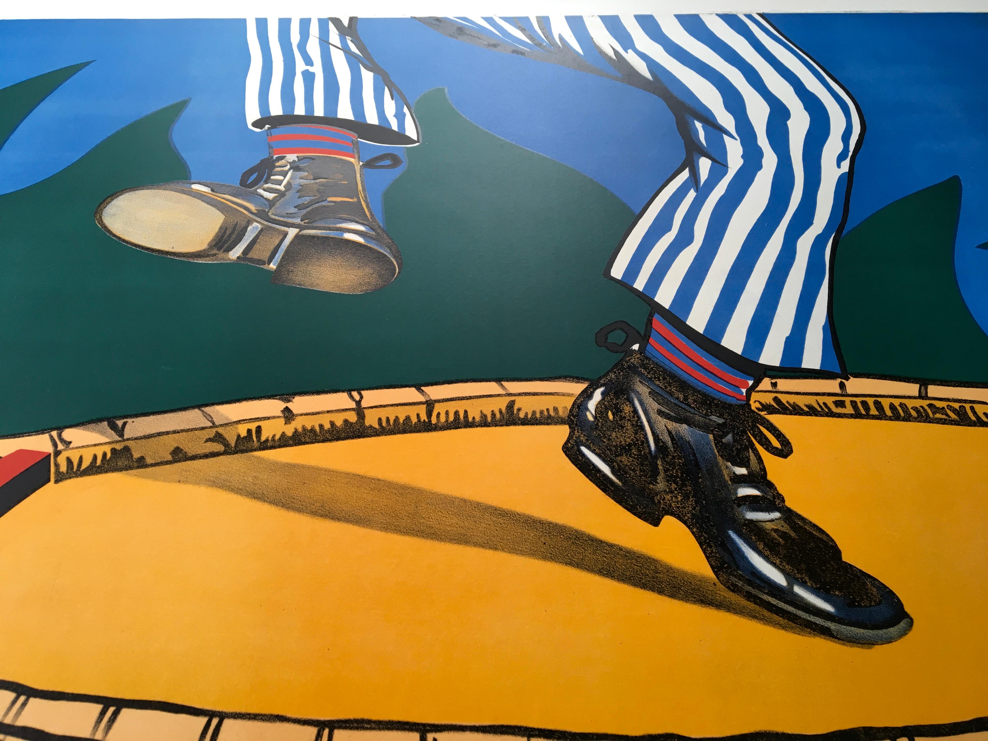 Modern XL Tobacco Poster Nybro's Toebak For Sale