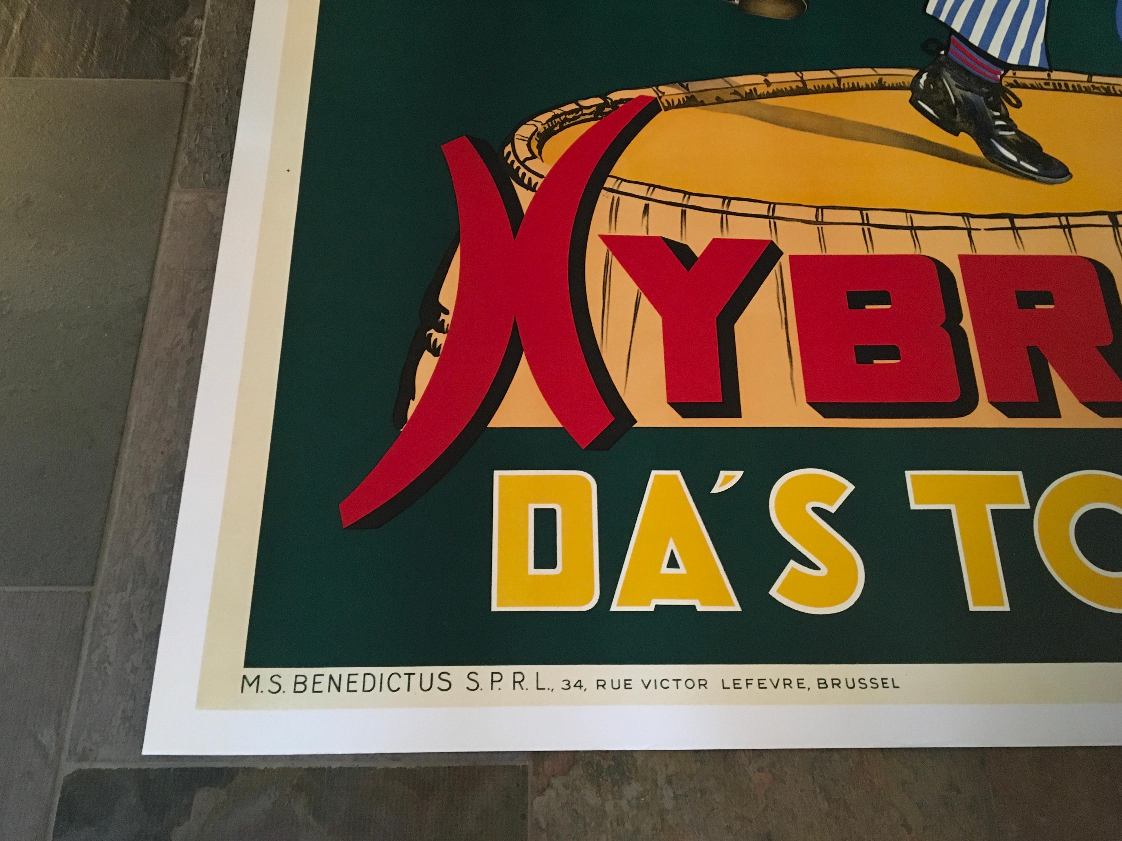 XL Tobacco Poster Nybro's Toebak For Sale 2