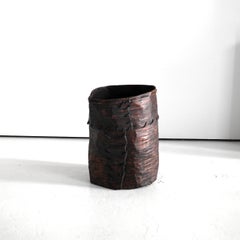 Recipiente de corteza cosido Transilvania XL Wabi Sabi