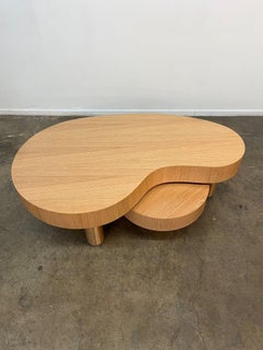 XL version Kidney two tiered coffee table set