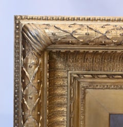 XL Victorian Oil Painting Norfolk Coast Maritime 1860 6 Ft