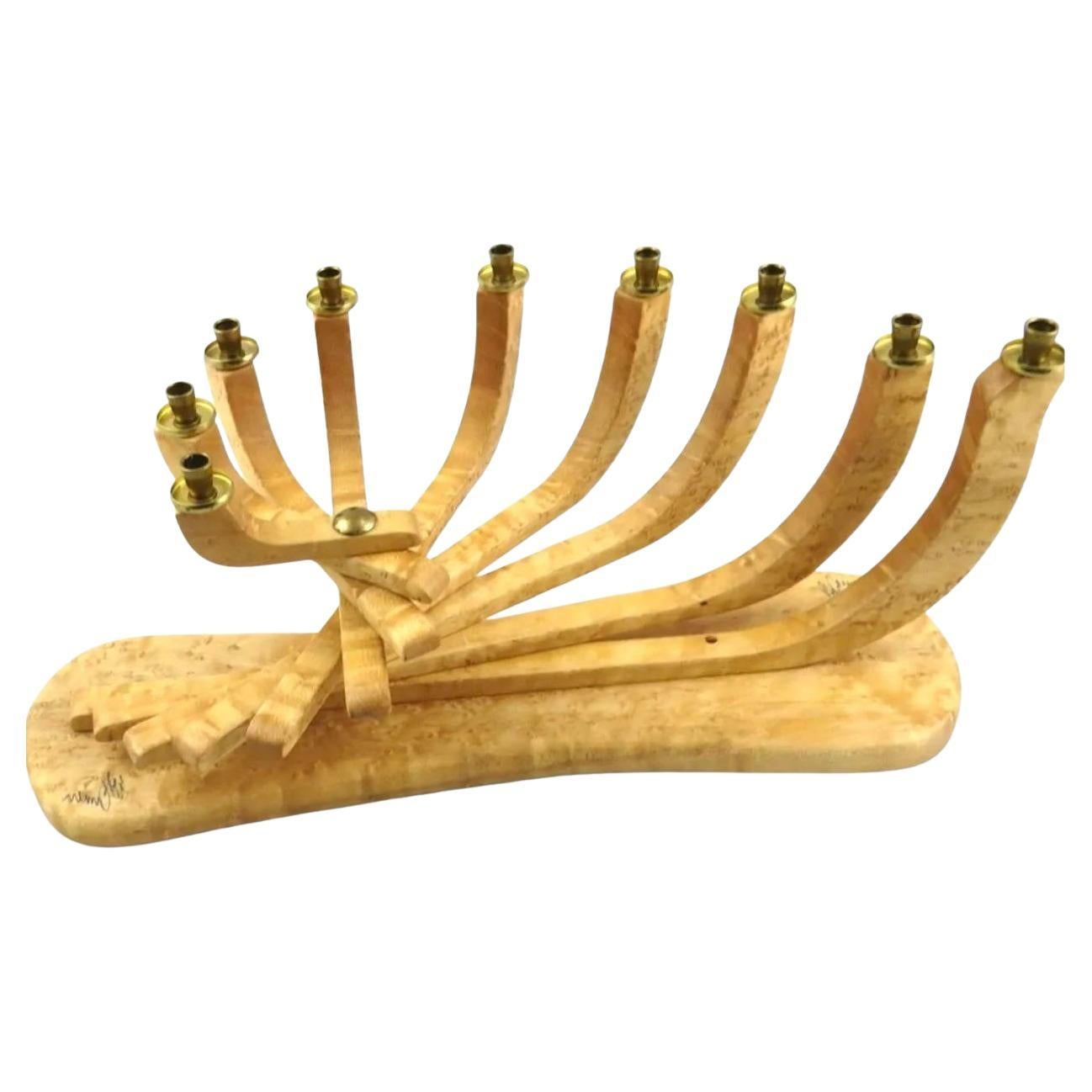 Birdseye Maple Candle Holders
