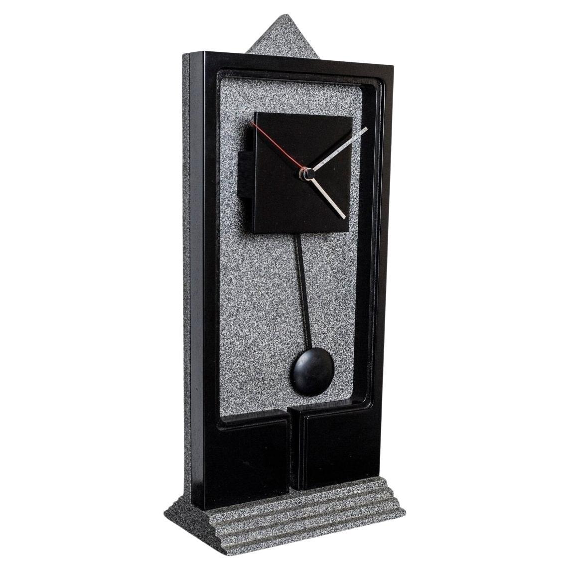 XL Vintage Costantini L’Oggetto Grandfather Clock - Memphis Style Italy 1980s