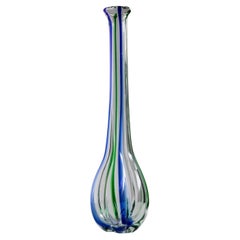 XL Vaso vintage in vetro di Murano Archimede Seguso a forma di zucca, Italia, anni
70