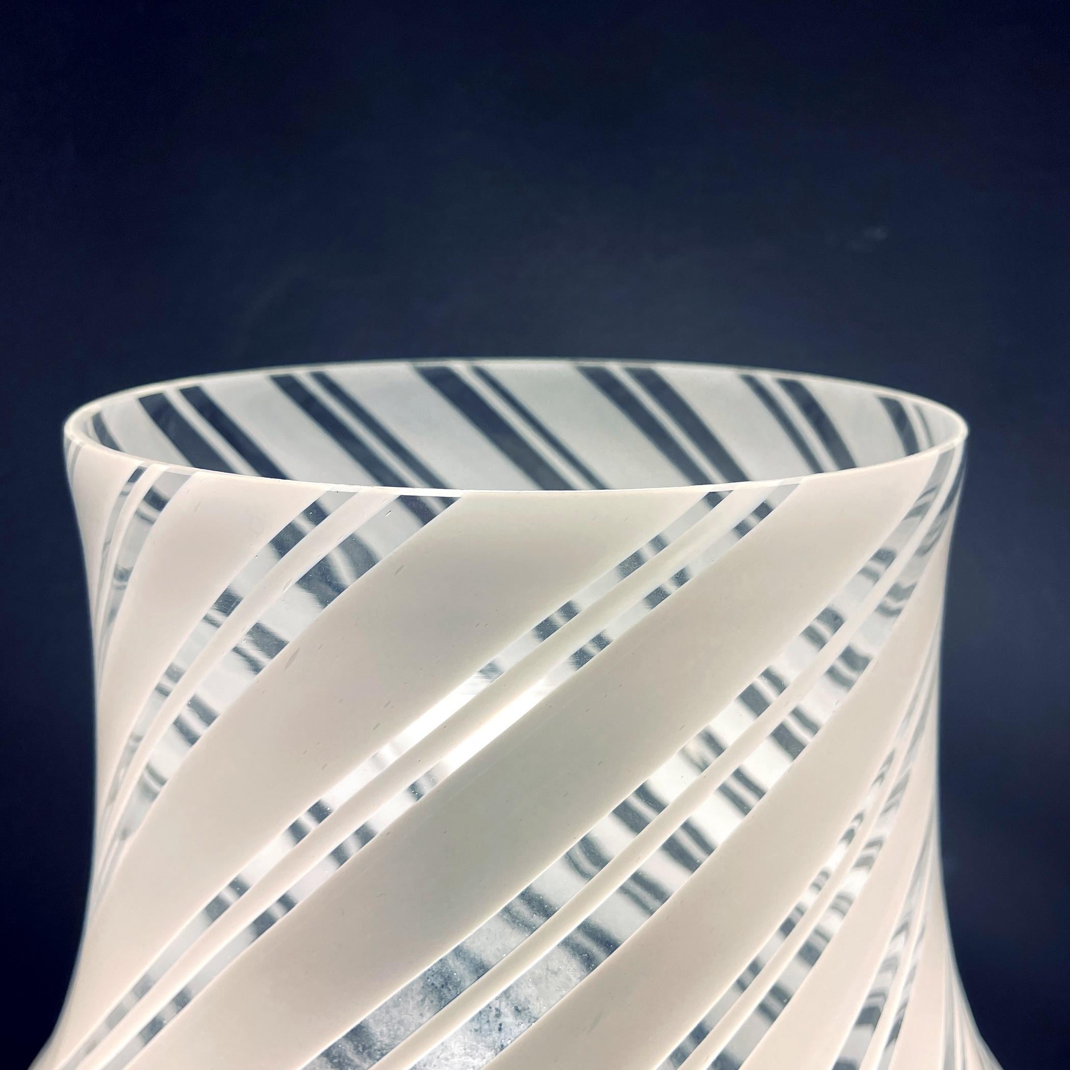 Xlámpara de mesa vintage de murano G.G. Luce Italia años 80 en venta 4