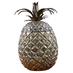 XL Vintage Pineapple Ice Bucket by Mauro Manetti, 1960s