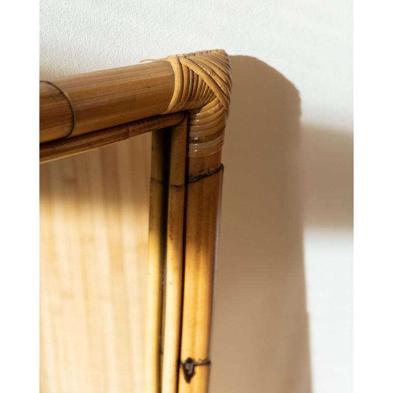 Specchio da parete XL in Wood Wood Made In Italy, MCM anni '40 in vendita 2