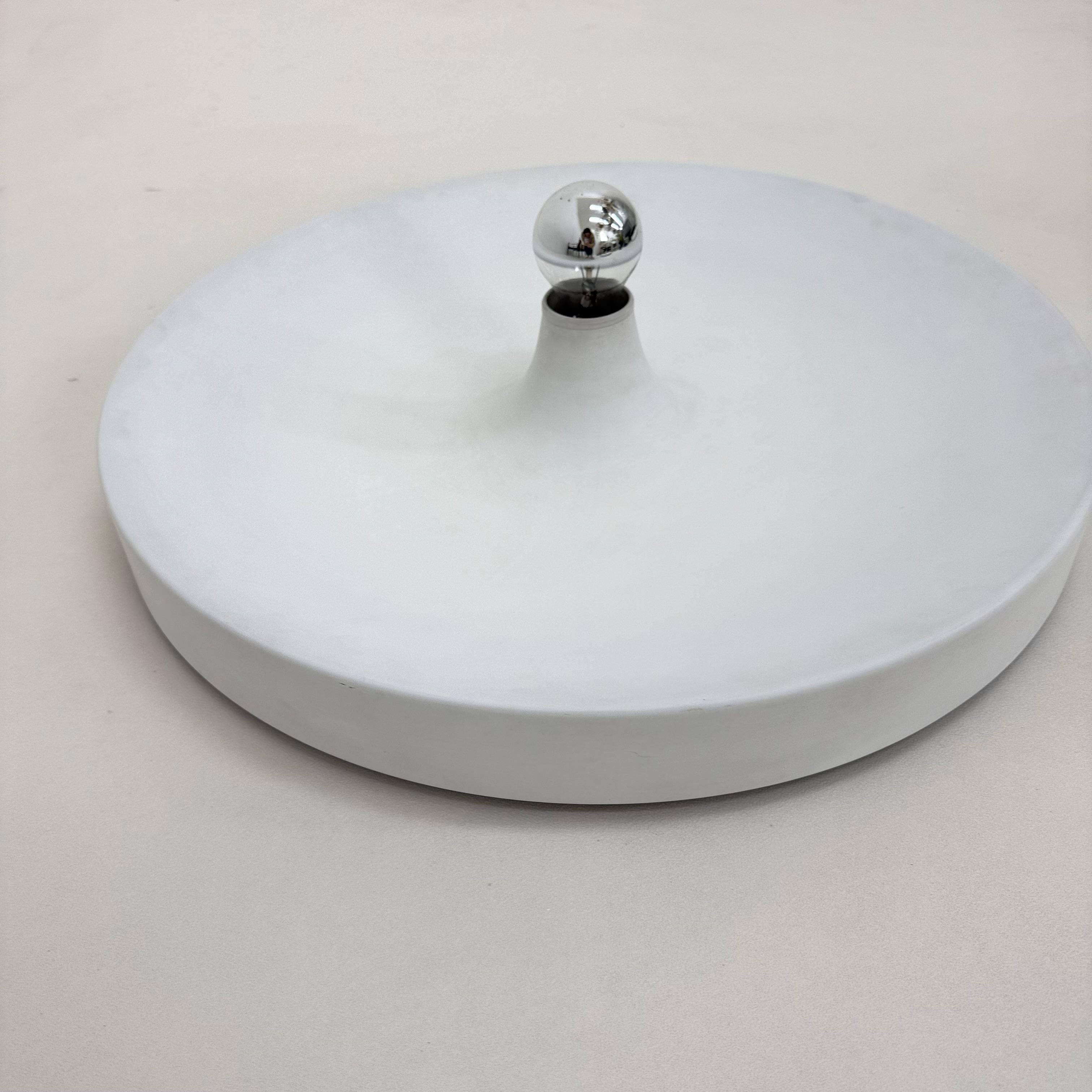 XL Wall Sconce disc by attributed to Charlotte Perriand for Les Arcs , 1970’s For Sale 10