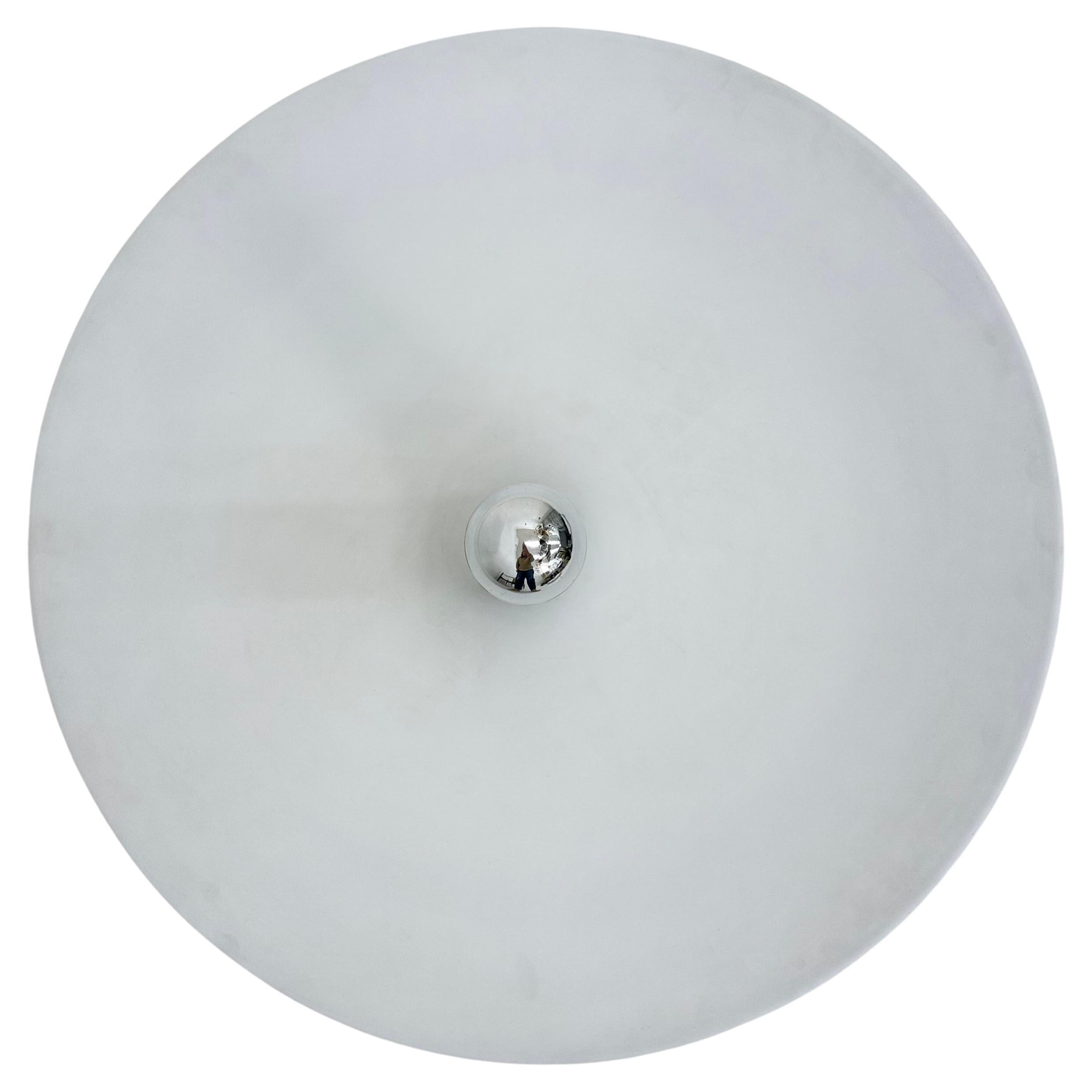Applique murale XL disc par attribué à Charlotte Perriand pour Les Arcs , 1970's