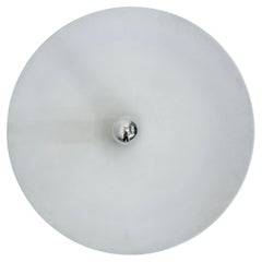 XL Wall Sconce disc by attributed to Charlotte Perriand for Les Arcs , 1970’s