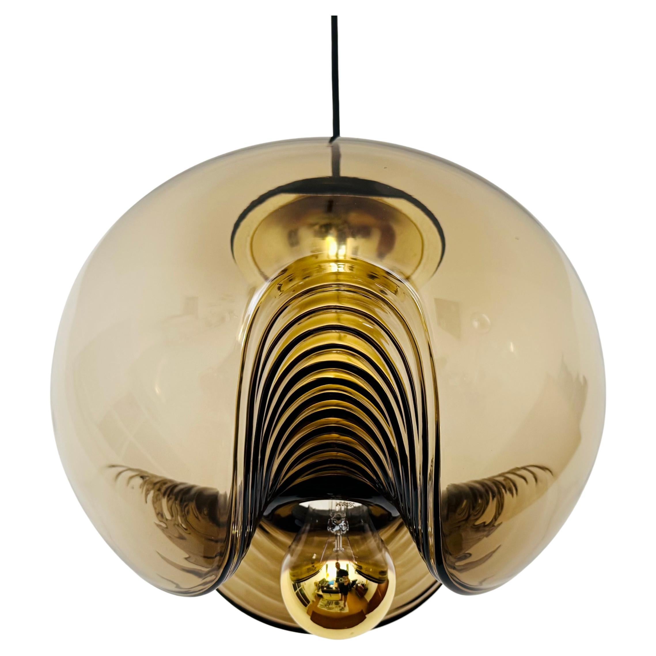 Lampada a sospensione XL Wave di Koch & Lowy per Peill & Putzler in vendita