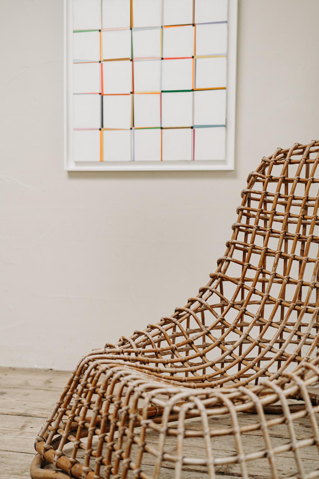 Xl Wicker Chair by Giovanni travasa  8