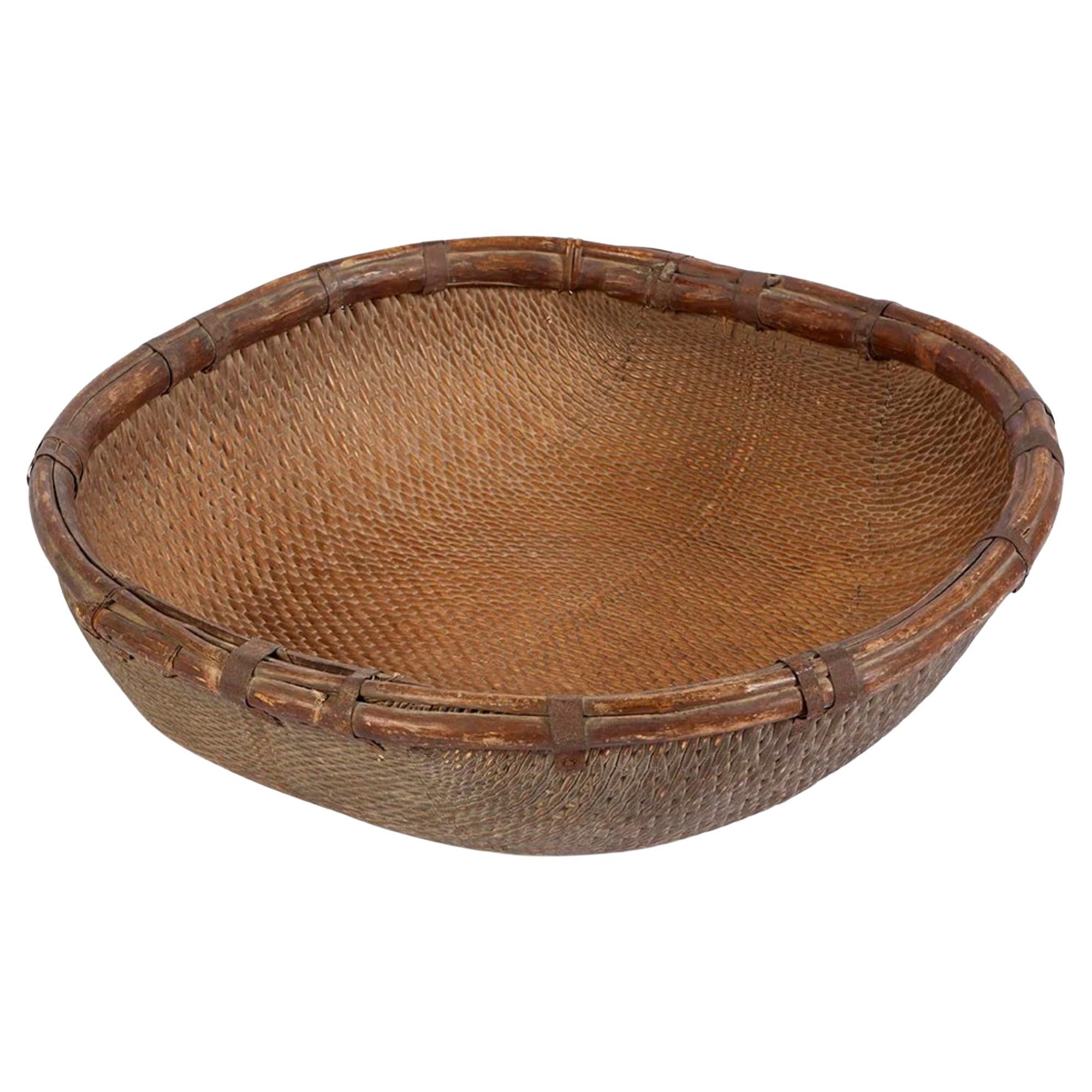 XL Woven Harvest Basket