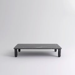 Xlarge Black Marble "Sunday" Coffee Table, Jean-Baptiste Souletie
