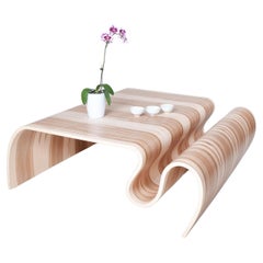Table basse XLarge Crazy Carpet Table, faite à la main