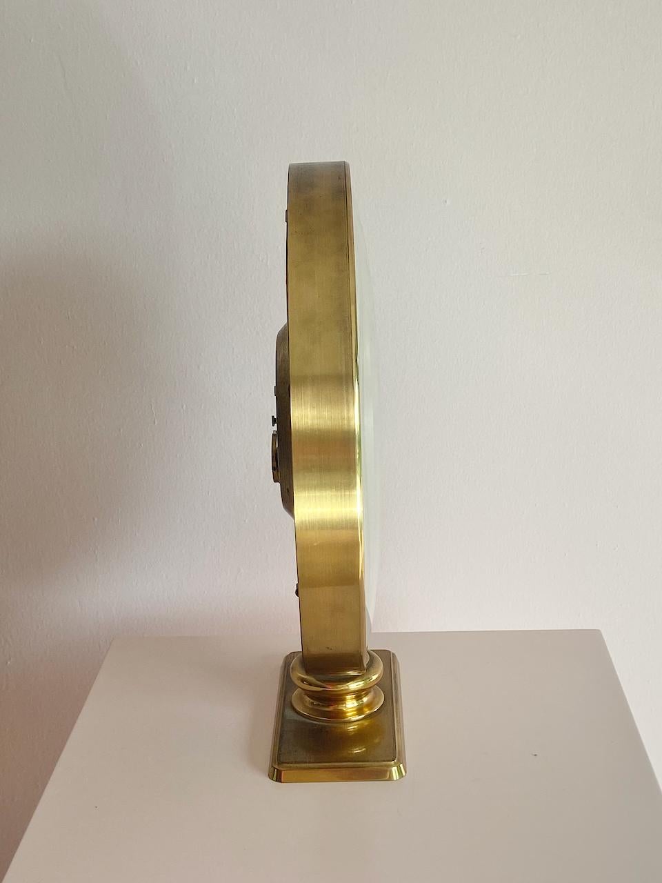 Mid-20th Century XLarge German Kienzle world time desk clock Heinrich Möller For Sale