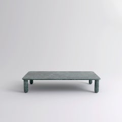 Xlarge Green Marble "Sunday" Coffee Table, Jean-Baptiste Souletie