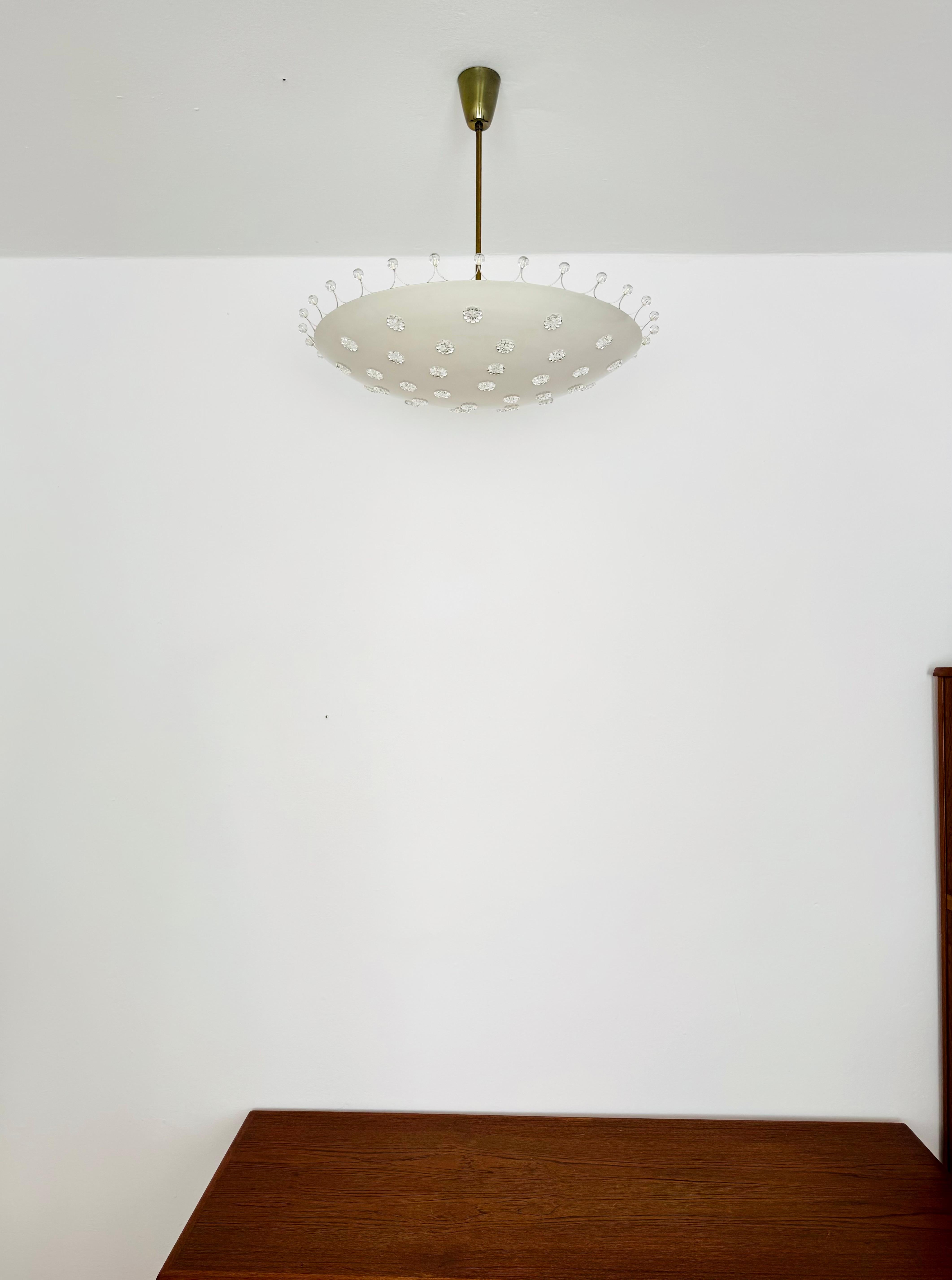 Austriaco Uplight in vetro XLCrystal di Emil Stejnar per Rupert Nikoll in vendita