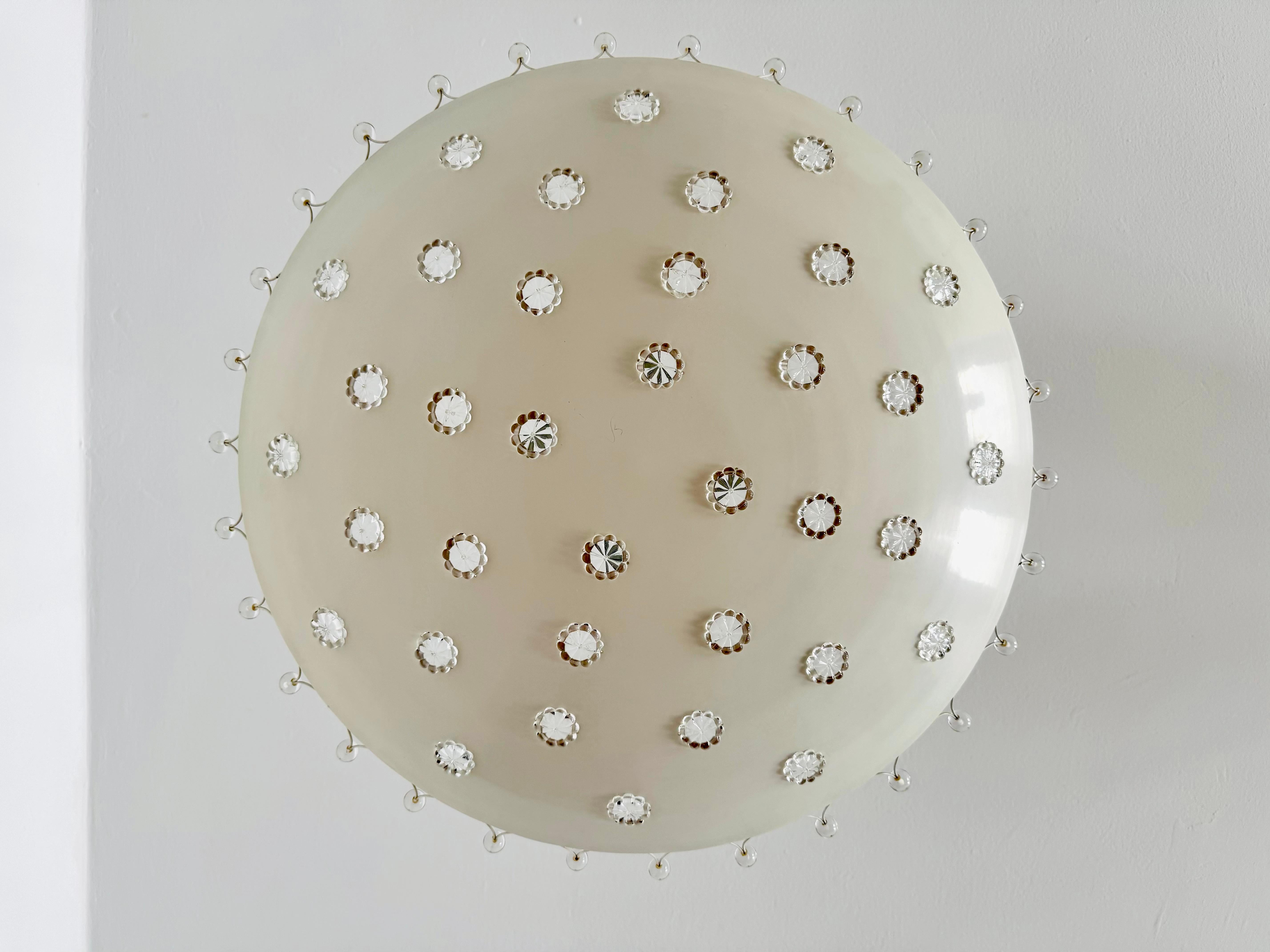 Metà XX secolo Uplight in vetro XLCrystal di Emil Stejnar per Rupert Nikoll in vendita