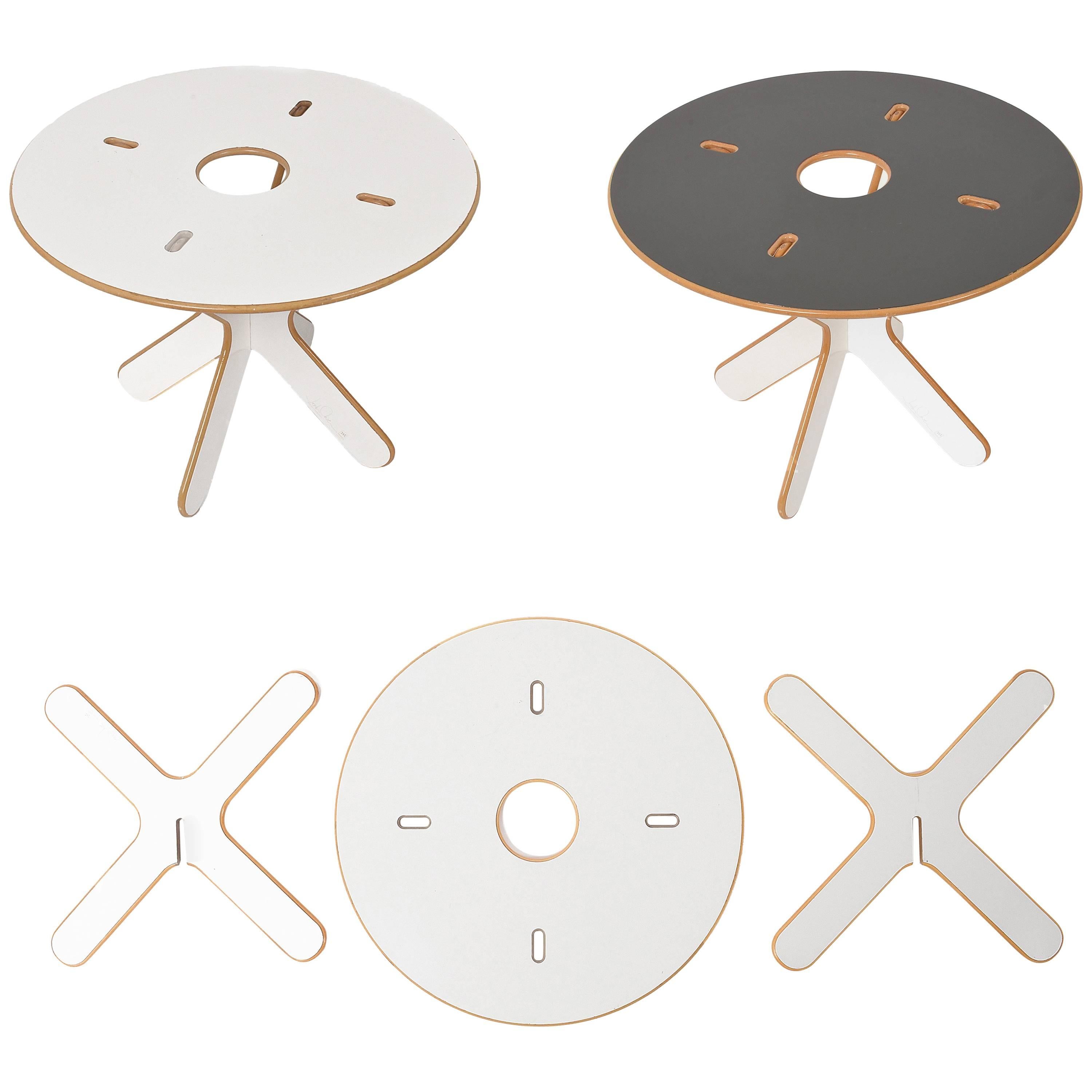 XOX Table, Modular Coffee Table, Reversible, by Josh Owen