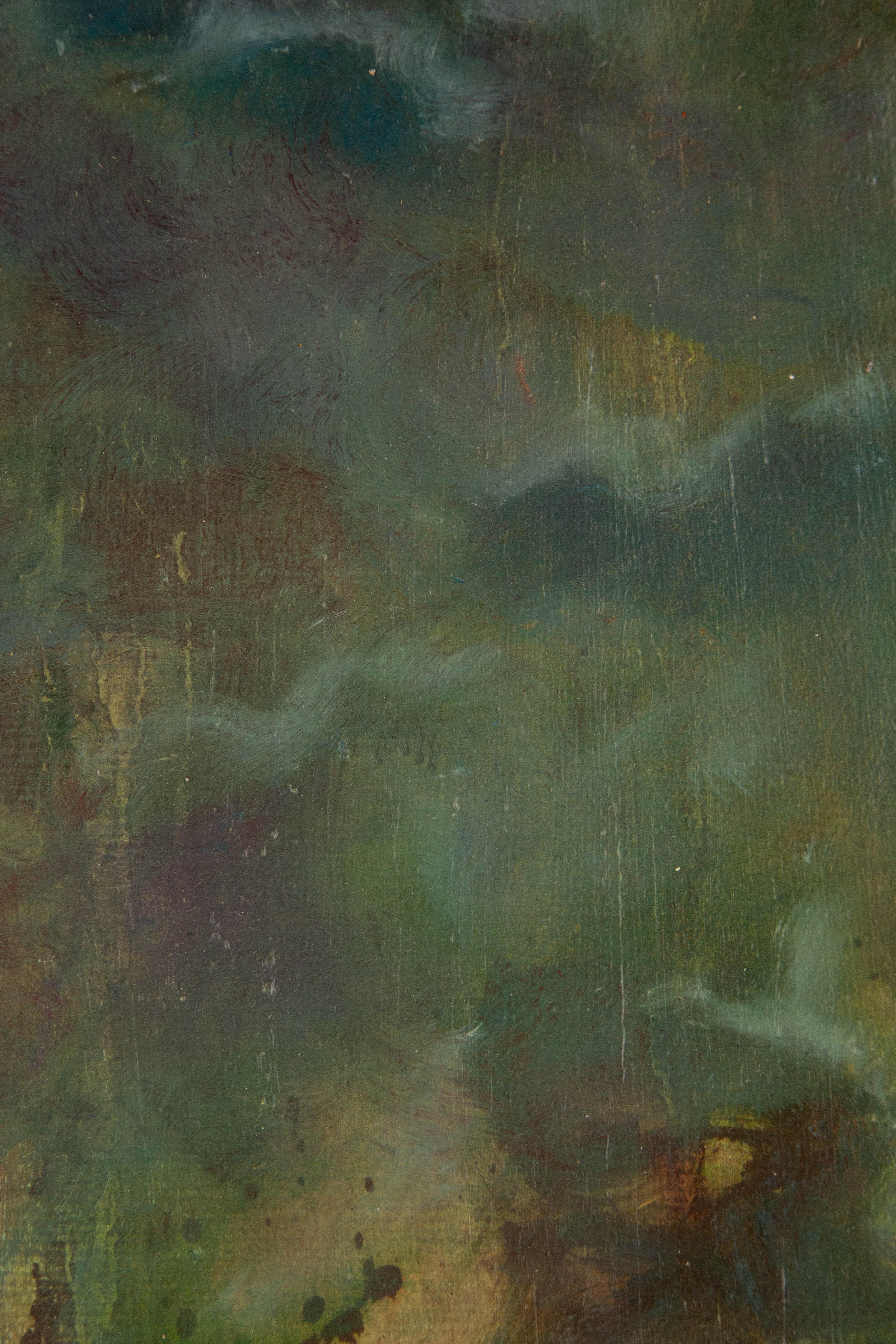 Xudong Shang Landscape Original Oil Painting 