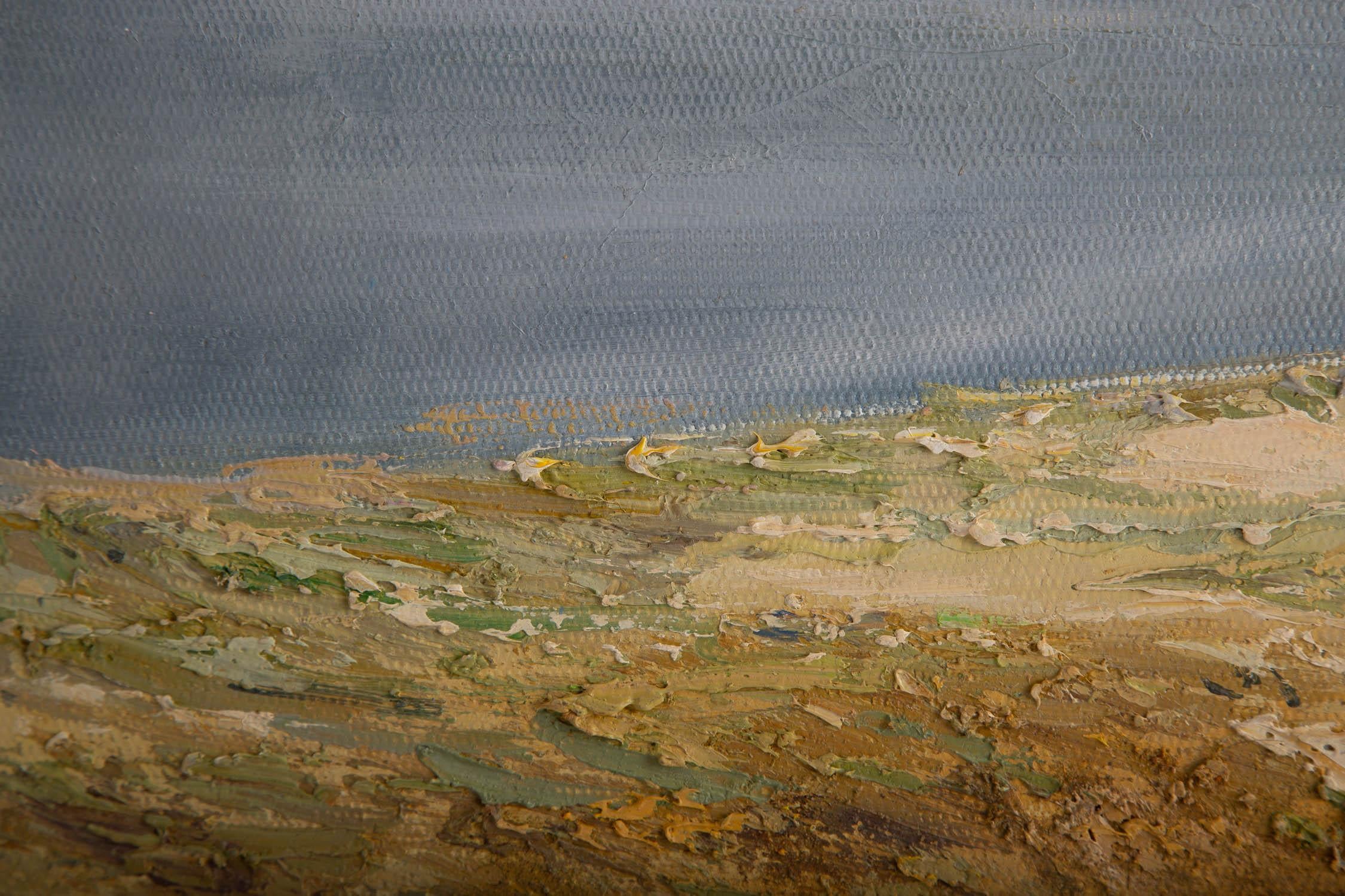 Xue Qingsong Impressionista Olio originale su tela 