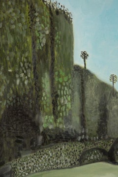 Xue Tongshan Contemporary Original Oil On Canvas "Untitled II" (Huile sur toile contemporaine)