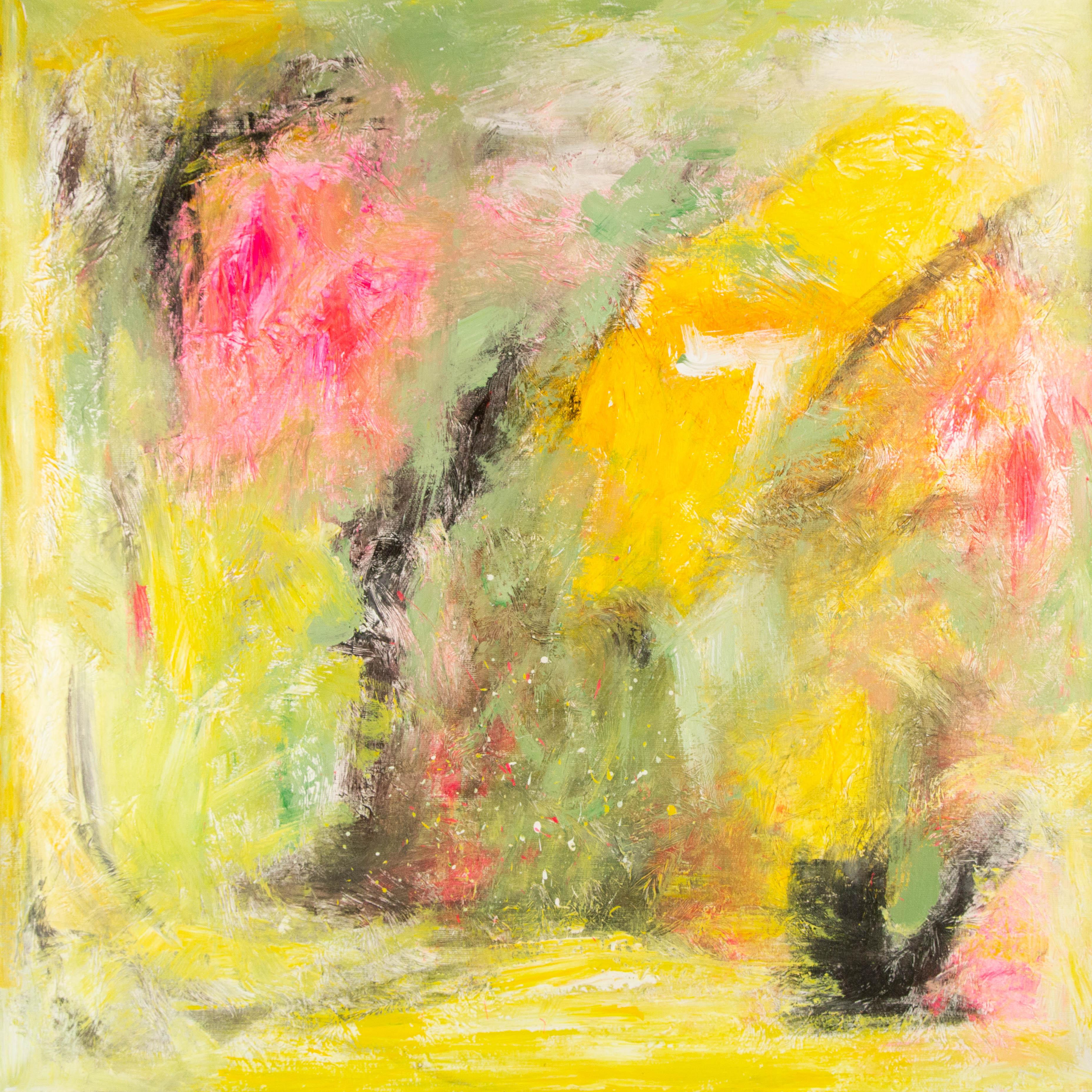  Titolo: Filastrocca di primavera II
 Medium: Olio su tela
 Dimensioni: 35 x 35 pollici
 Cornice: Possibilità di incorniciatura!
 Condizioni: Il dipinto appare in ottime condizioni.
 Nota: questo quadro non è teso
 Anno: 2000 circa
 Artista: XueQun
