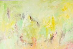 XueQun Li Abstract Original Acrylic Painting "Rhyme of Spring I"