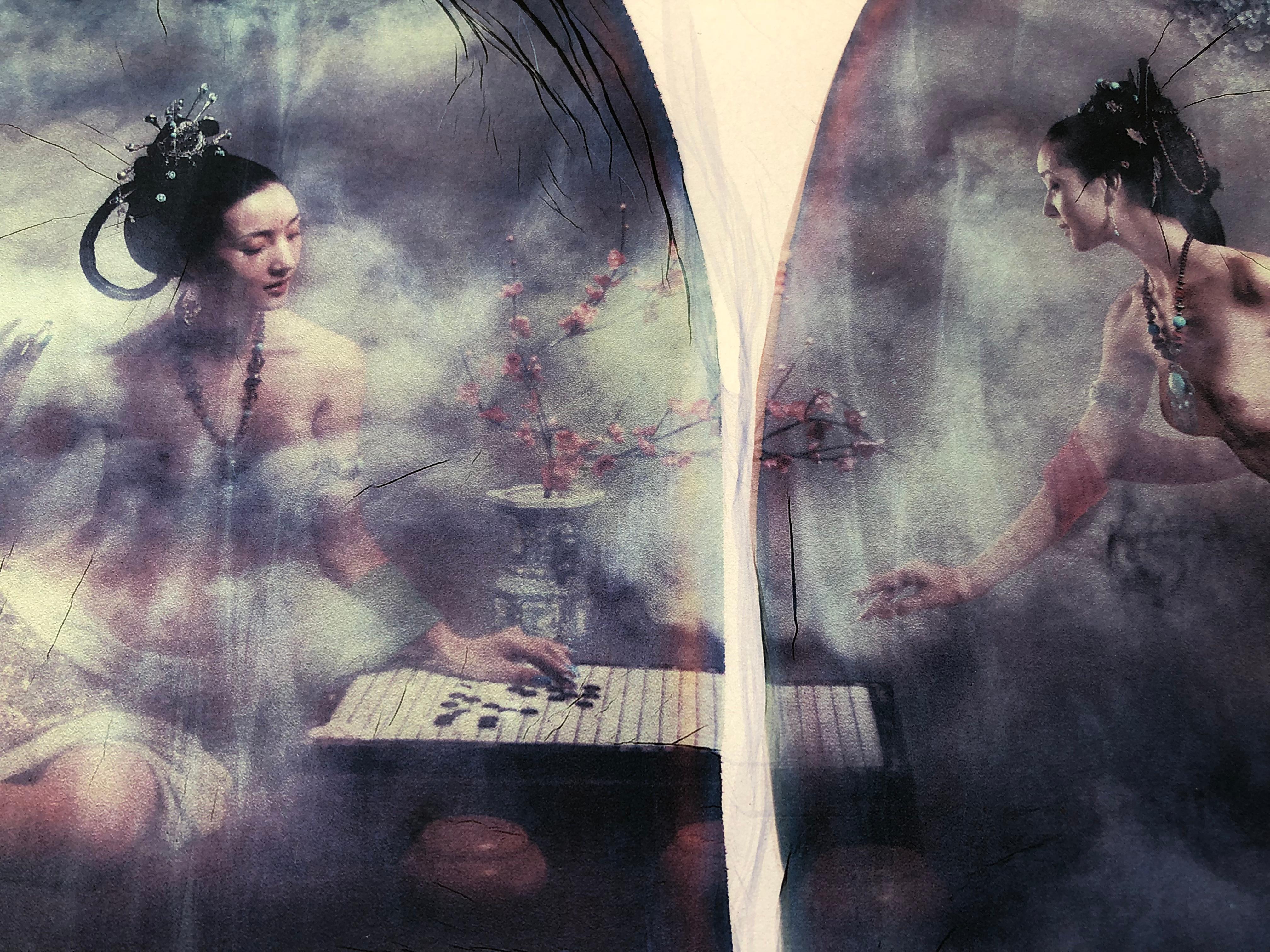 'Untitled' (Chinese Classical), 2002, Edition 2/50 plus 2 Artist Proofs, Archival Pigment Print based on a POLAROID 809 Emulsion Transfer, 16.5x23.5inches, mounted on Aluminum, Signed, embossed stamp and artist certificate. 

exhibitions:
Instant