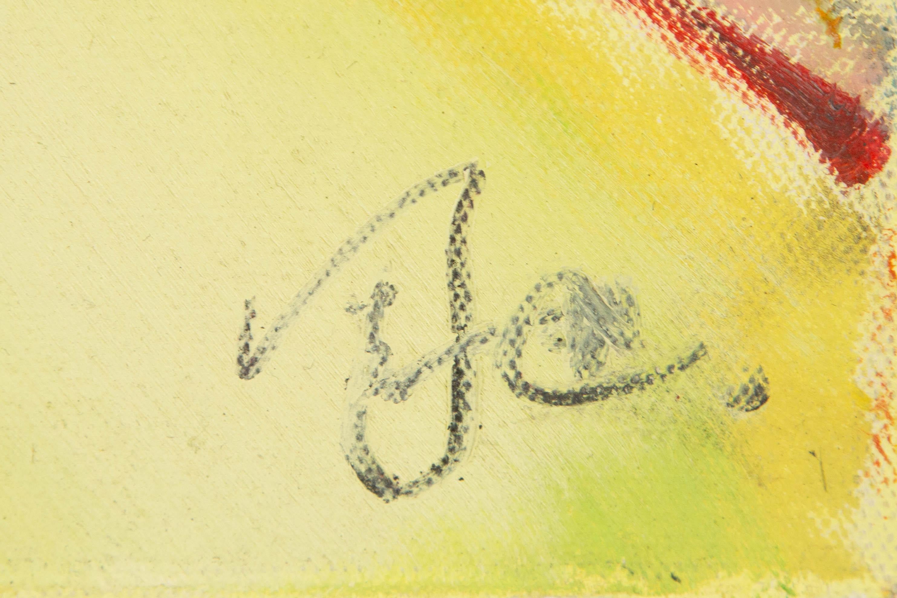Xun Su Abstrakt Original Öl auf Leinwand 