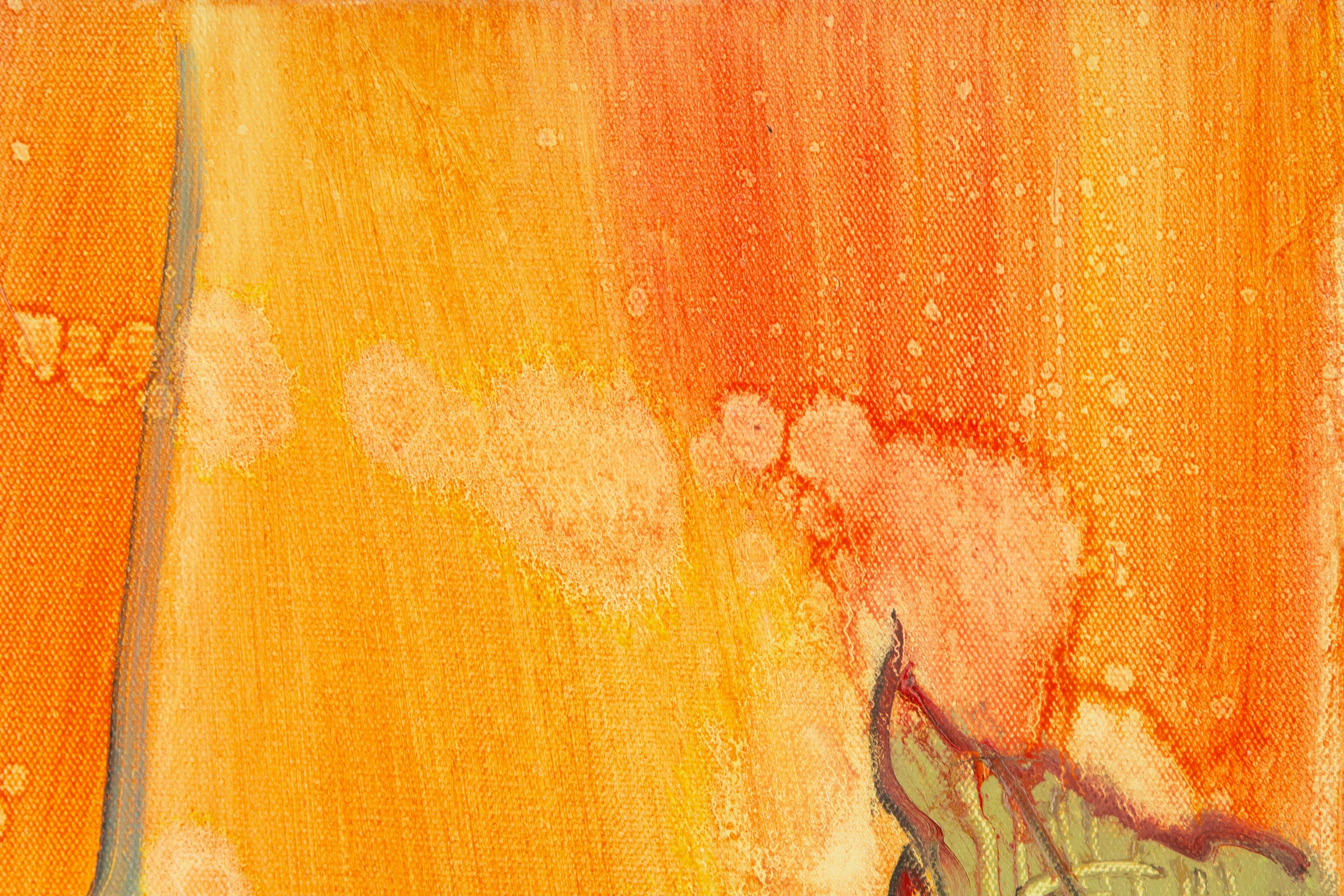 Xun Su Abstrakt Original Öl auf Leinwand 
