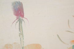 Xun Zhu Impressionist Original Oil On Canvas "Summer Lotus"