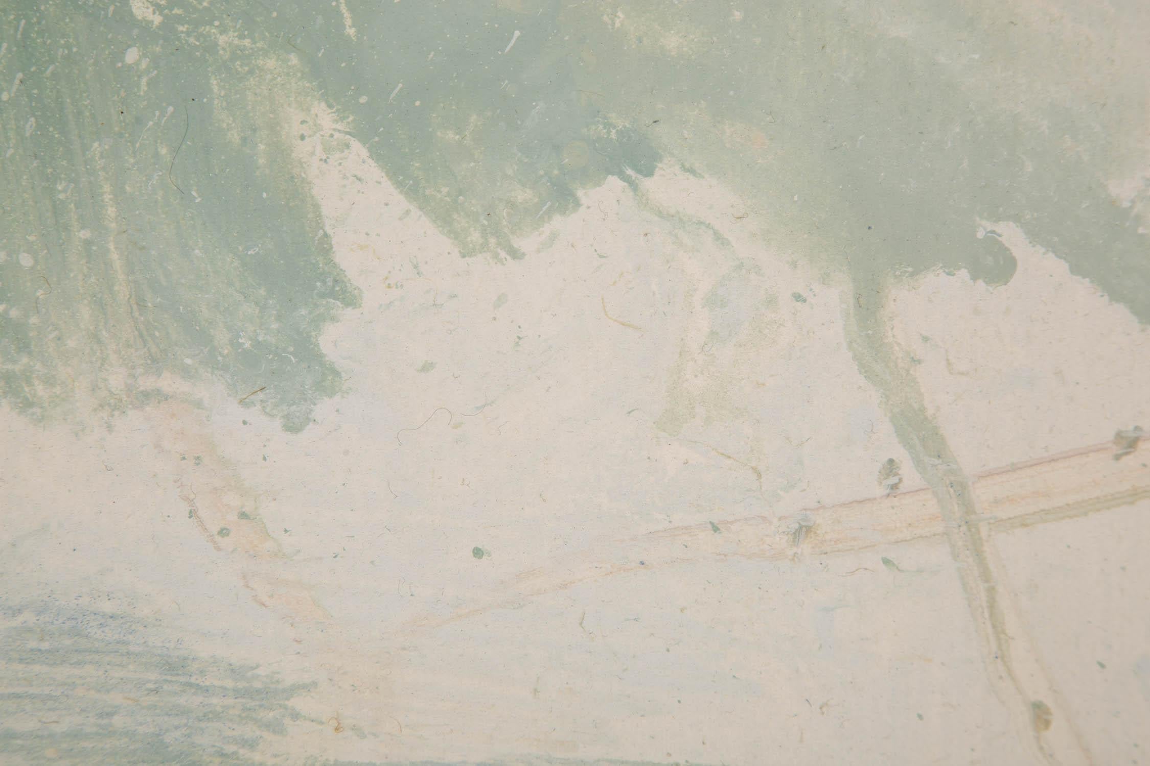 Xun Zhu Olio originale impressionista su tela 