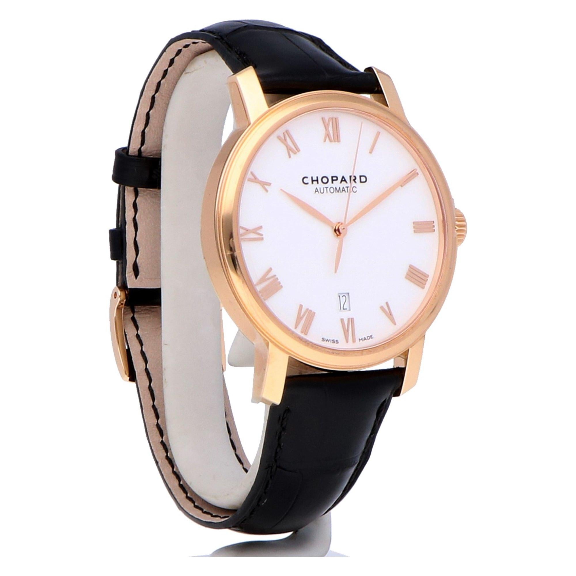 Pre-Owned Chopard Classic Collection 18 Karat Rose Gold 161278-5005 Watch 4