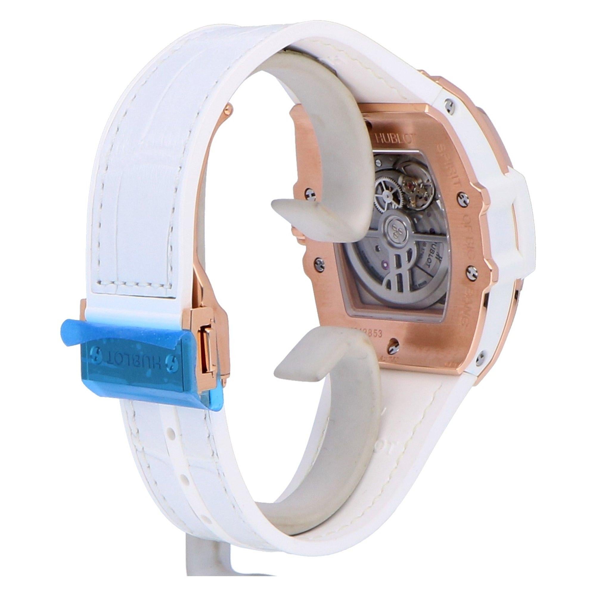 Pre-Owned Hublot Spirit of Big Bang 18 Karat Rose Gold 665.OE.2080.LR.1604 1