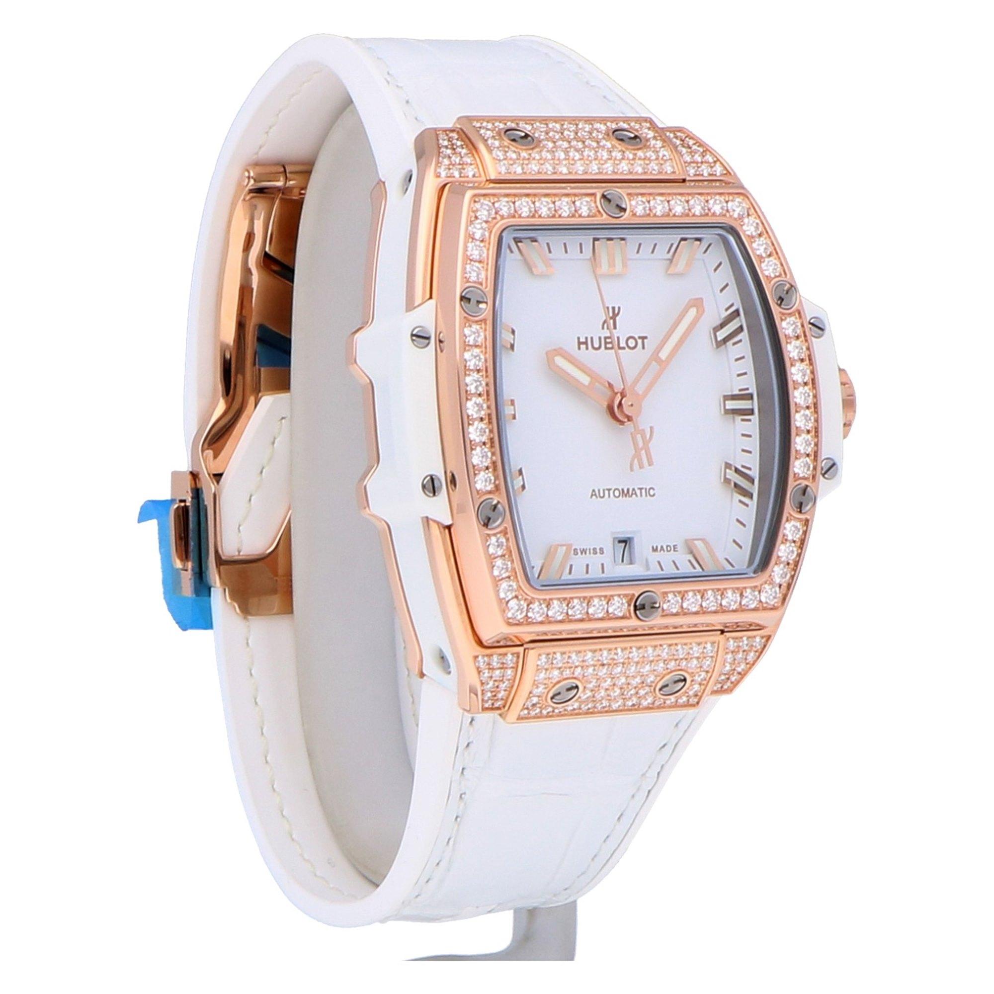 Pre-Owned Hublot Spirit of Big Bang 18 Karat Rose Gold 665.OE.2080.LR.1604 3
