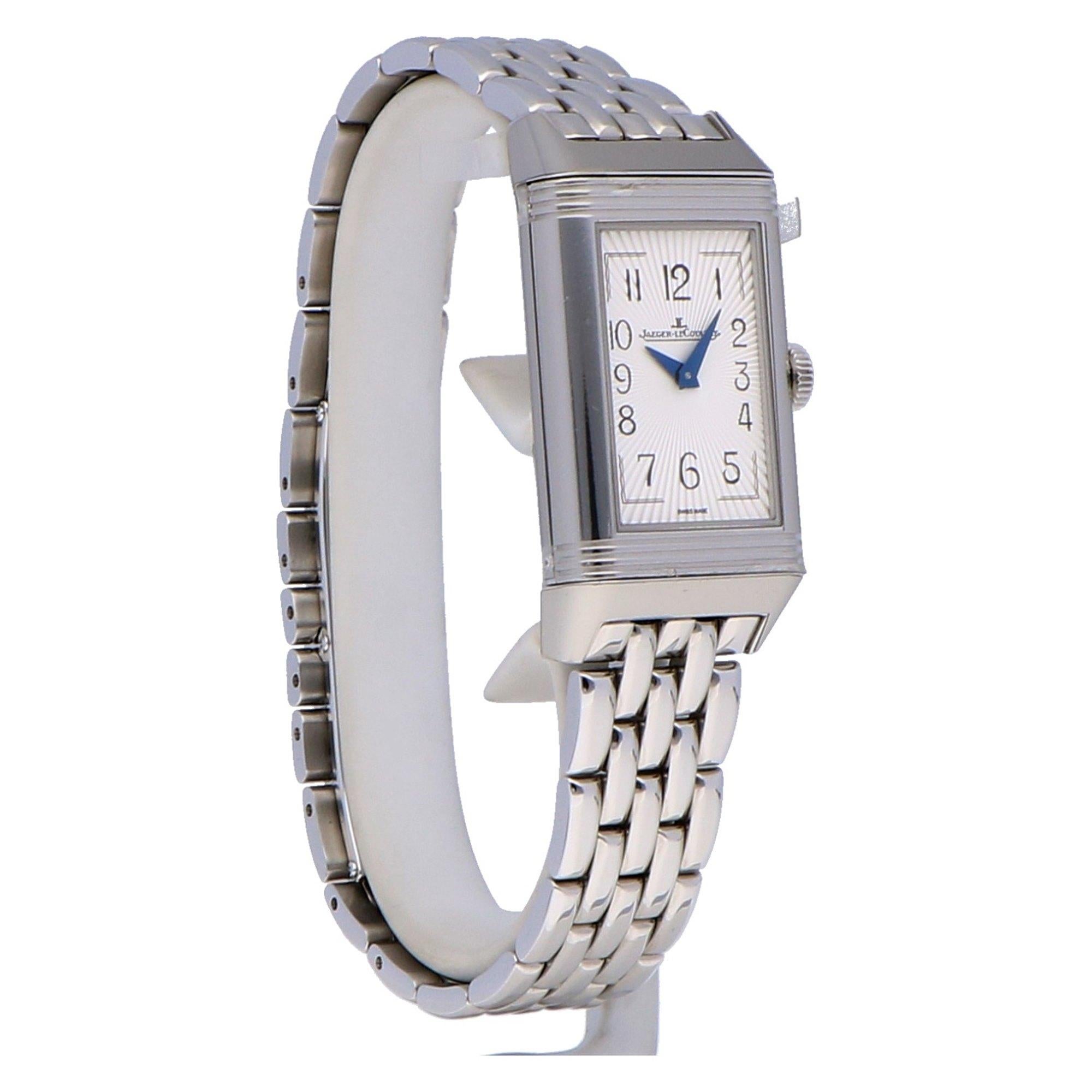 Pre-Owned Jaeger-LeCoultre Reverso Stainless Steel Q3358120 Watch 4