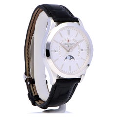 Pre-Owned Patek Philippe Grand Perpetual Calendar Platinum 5496P-001 Watch