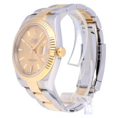 Pre-Owned Rolex Datejust Stainless Steel and Yellow Gold 126333 Watch